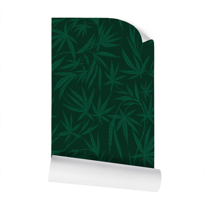 Cannabis IVI Green - Large Wallpaper Print