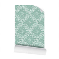 Cannabis Dreamcatcher Light Green - Medium Wallpaper Print