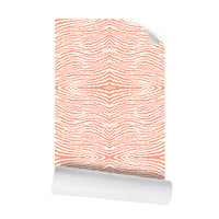 IVI Abstract Gills Large Pattern - Orange White