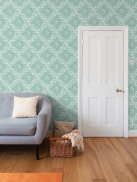 Cannabis Dreamcatcher Light Green - Medium Wallpaper Print