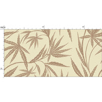 Cannabis IVI Brown Sand - Large Wallpaper Print