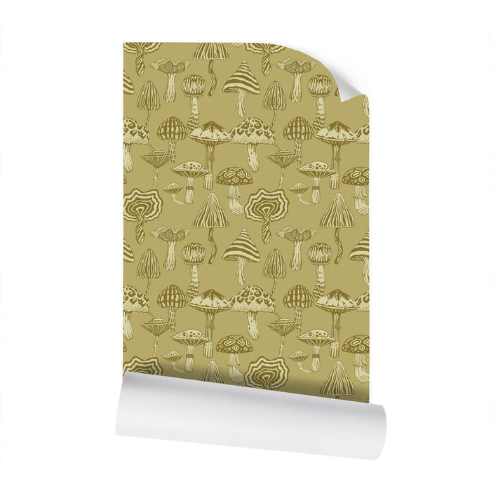 IVI - Mushroom Pattern - Gold