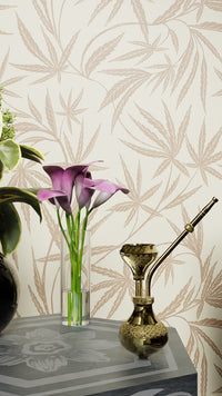 Cannabis IVI Brown Sand - Large Wallpaper Print