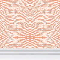 IVI Abstract Gills Large Pattern - Orange White