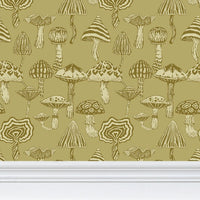 IVI - Mushroom Pattern - Gold